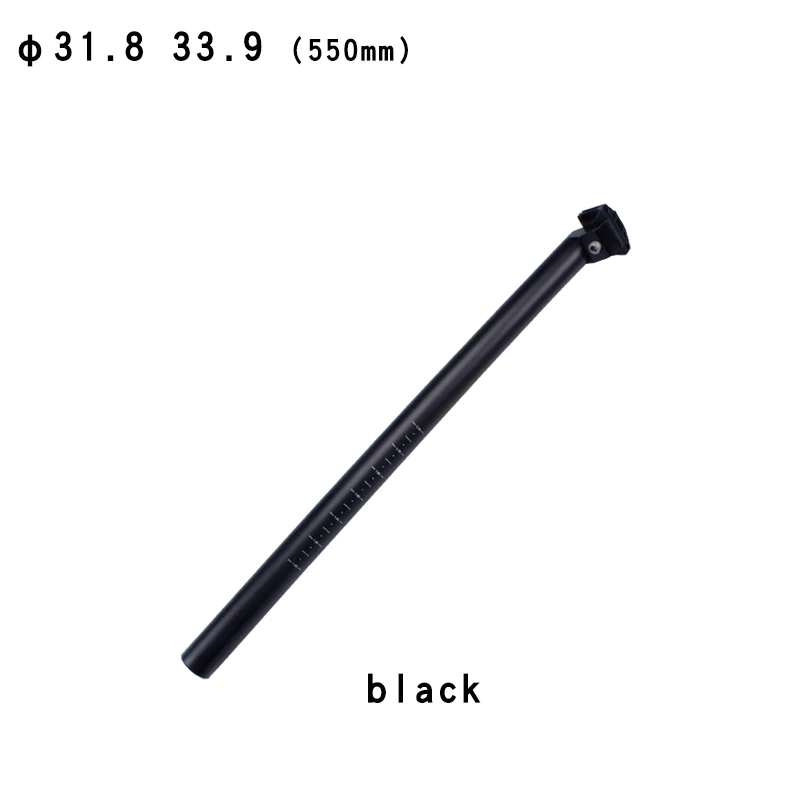 Aluminum alloy bicycle seat rod  Seat Post Tube 31.8 33.9*550 600mm SP8 folding Bike Saddle tube type bicycle parts