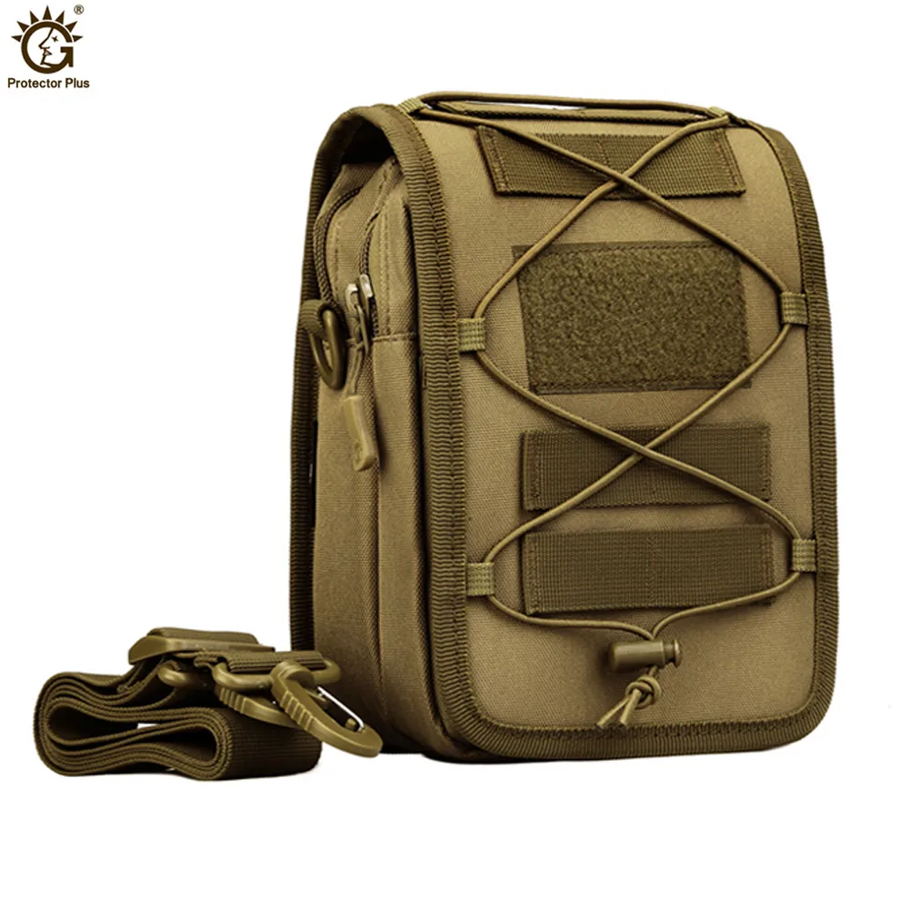 Military Tactical Messenger Bag Shoulder Nylon Outdoor Sport Fishing Camping Crossbody Mutil-function Molle Pouch