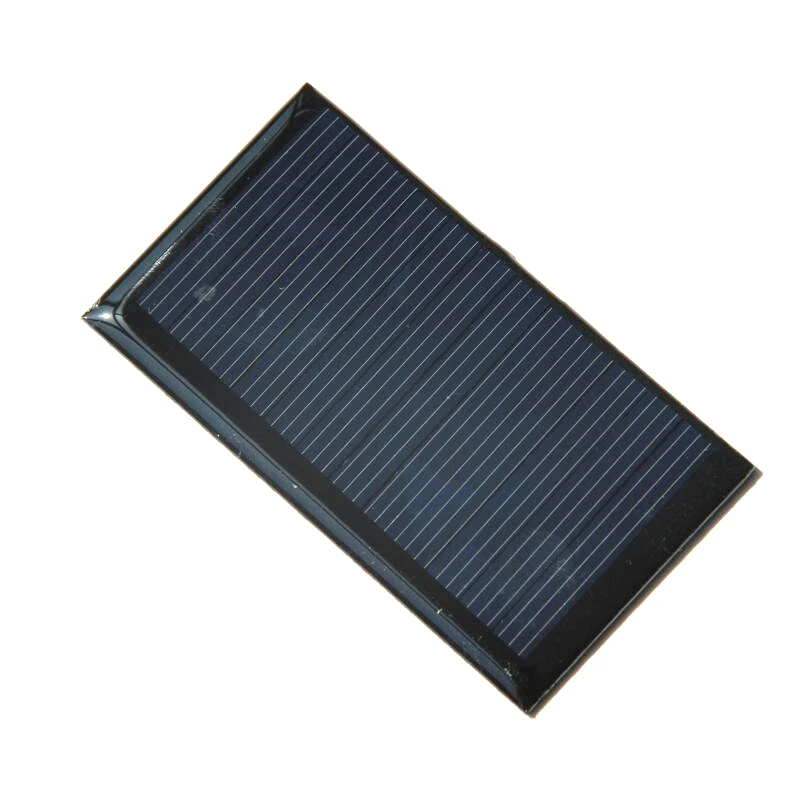 BUHESHUI 0.5W 6V Mini Solar Cell Polycrystalline Solar Panel DIY Solar Charger Education Kits 5PCS/Lot Free Shipping