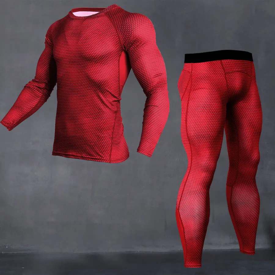 2019 New Men Long Johns Winter Thermal Underwear Sets Brand Quick Dry Anti-microbial Men's Stretch Warm Thermo Underwear Spring