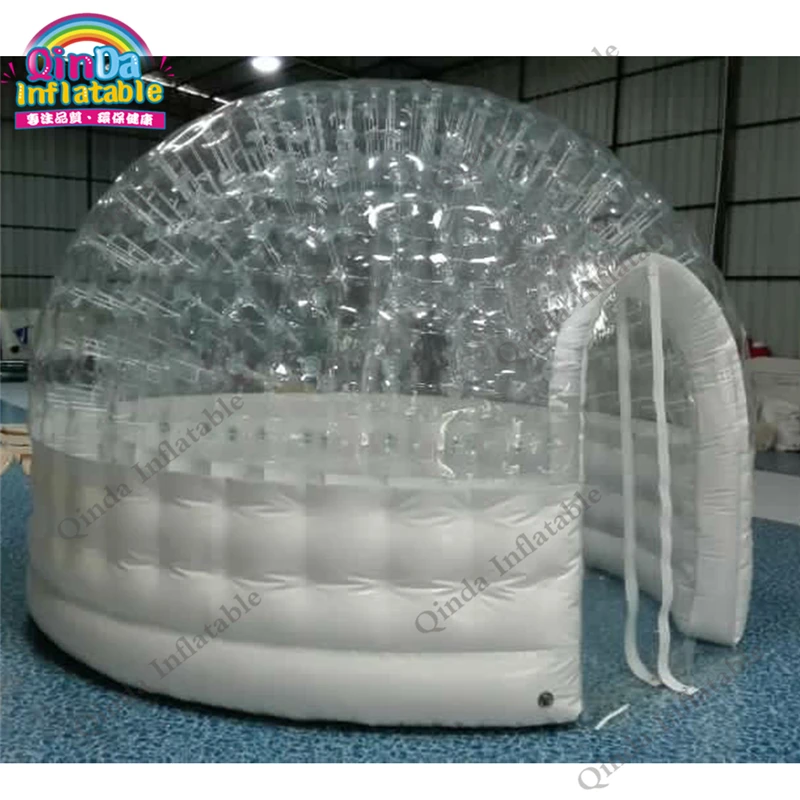 Outdoor Transparent Bubble House Tent,3.5m Diameter Inflatable Camping Tent For Sale