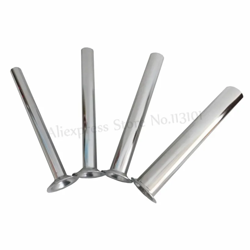 4pcs In 1 Set Stainless Steel Sausage Stuffer Spare Parts Filling Tubes Funnels Stuffing Attachments For Casing Meat