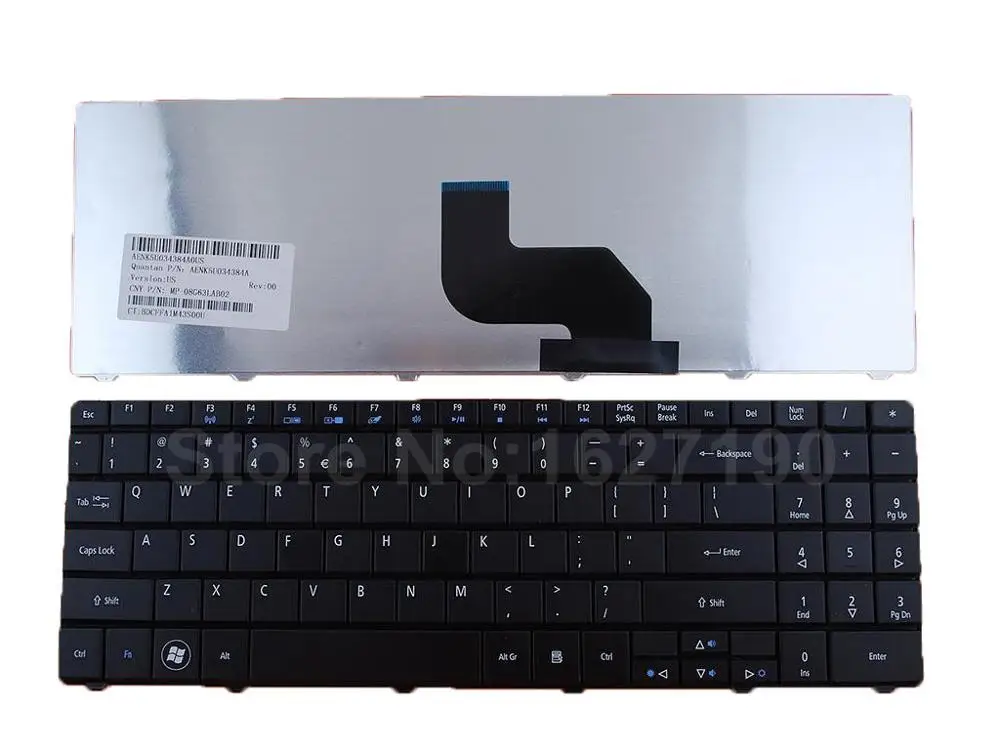 

US Keyboard For ACER AS5532 AS5534 AS5732 BLACK New Laptop Keyboards With