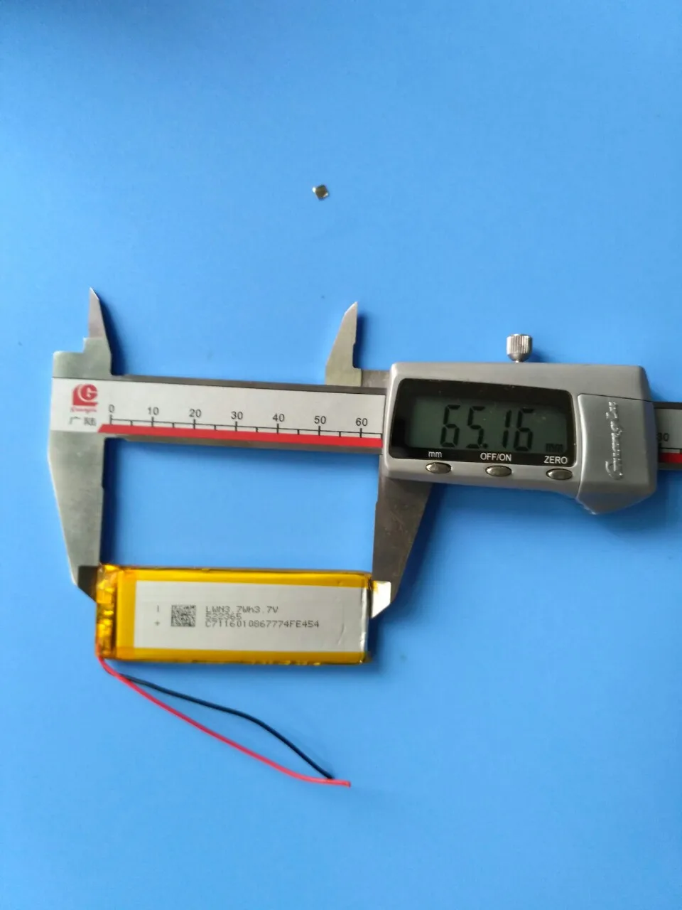 بطارية ليثيوم بوليمر 3.7 فولت 522365 1000 مللي أمبير