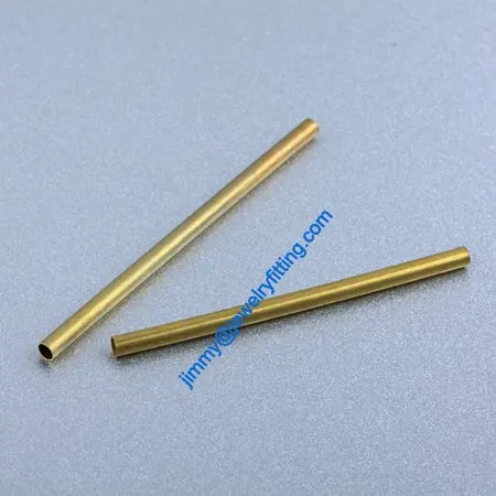 

Brass Tube Conntctors Tubes jewelry findings 2*40mm ship free 10000pcs copper tube Spacer beads