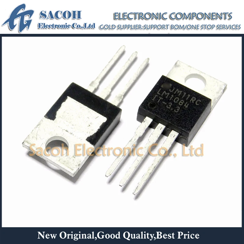 

New Original 10PCS/Lot LM1084IT-3.3 OR LM1084IT-1.8 LM1084IT-2.5 LM1084IT-5.0 LM1084IT-12 LM1084IT-ADJ TO-220 7.5A Regulators