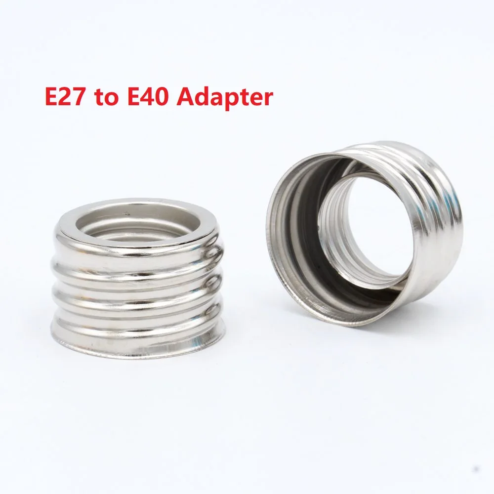 10pcs 50pcs LED Bulb Holder Adapter E40 to E27 Screw Lamp Base Convertor  E14 Lamp Base to E27 Adapters