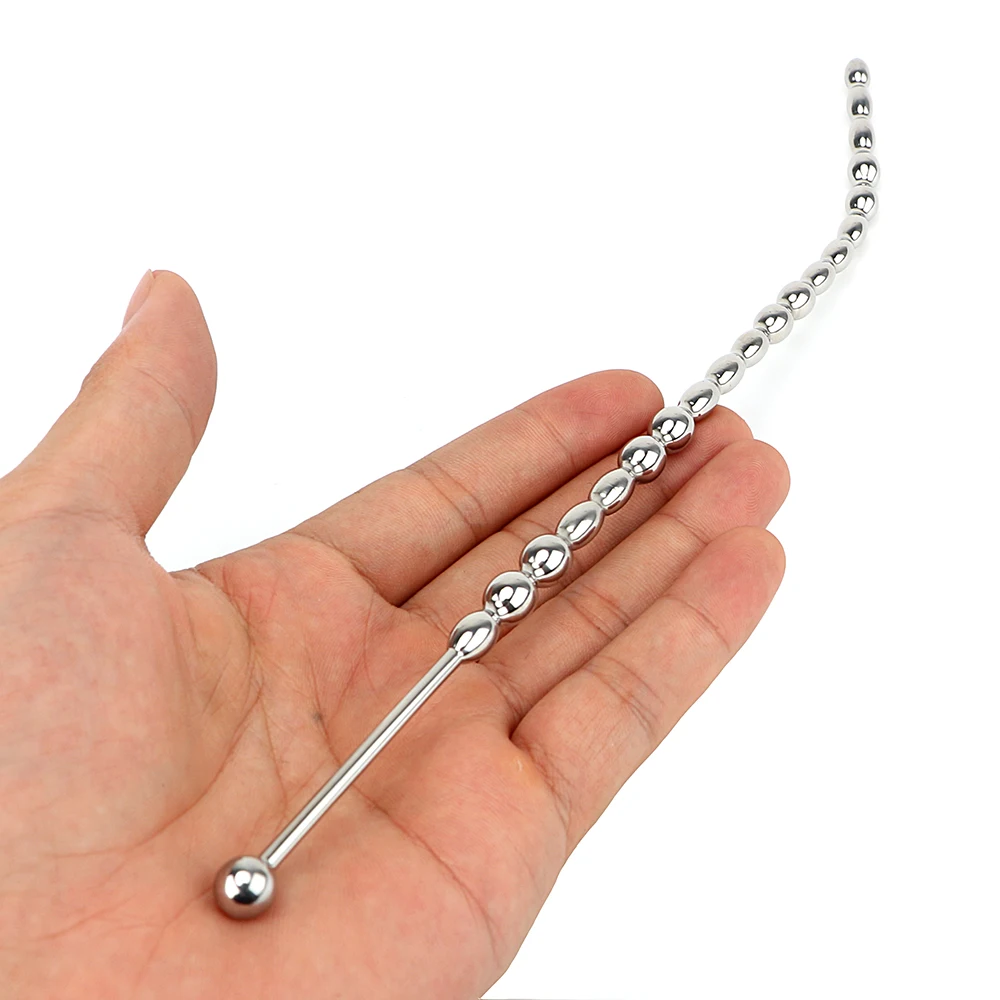 Stainless Steel 6-7mm Urethral Sounding Penis Plug For Men Cock Sounds Male Masturbator Medical Dilator Catheters Sex Toys Adult