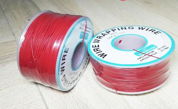 Free shipping 1roll/250M 30AWG Ok wire 30# jumper wire Flying lead single core tinned copper wire color option