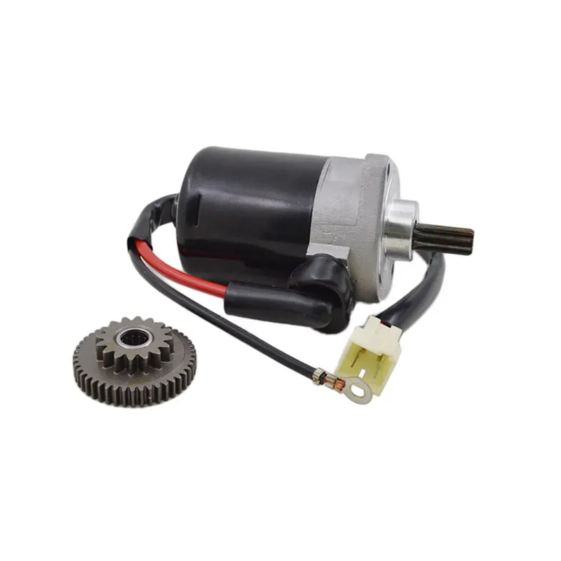 Motor de arranque elétrico para motocicleta, para yamaha jog100 rs100 rsz100 zy100 100cc, peças modificadas com maior potência