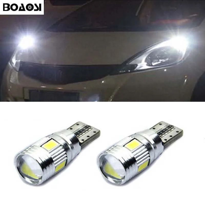 

2 шт., автомобильные парковочные лампы T10 для honda civic crv accord fit Spirior city Crosstour drl