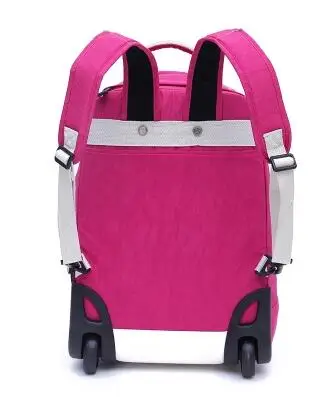 Imagem -03 - Mochilas com Rodas para Laptop à Prova Dágua Viagem Carrinho Mochila de Grande Capacidade para Carregar com Bagagem