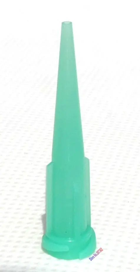 200pcs/lot 18gauge Plastic Conical Fluid Epoxy Resin Smoothflow Tapered Needle Glue Dispensing Tips