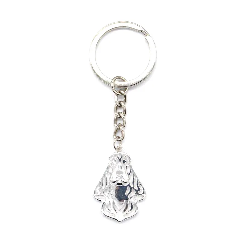 Jewelry English Cocker Spaniel Dog Key Chains Lady Metal Pet Key Chains For Women