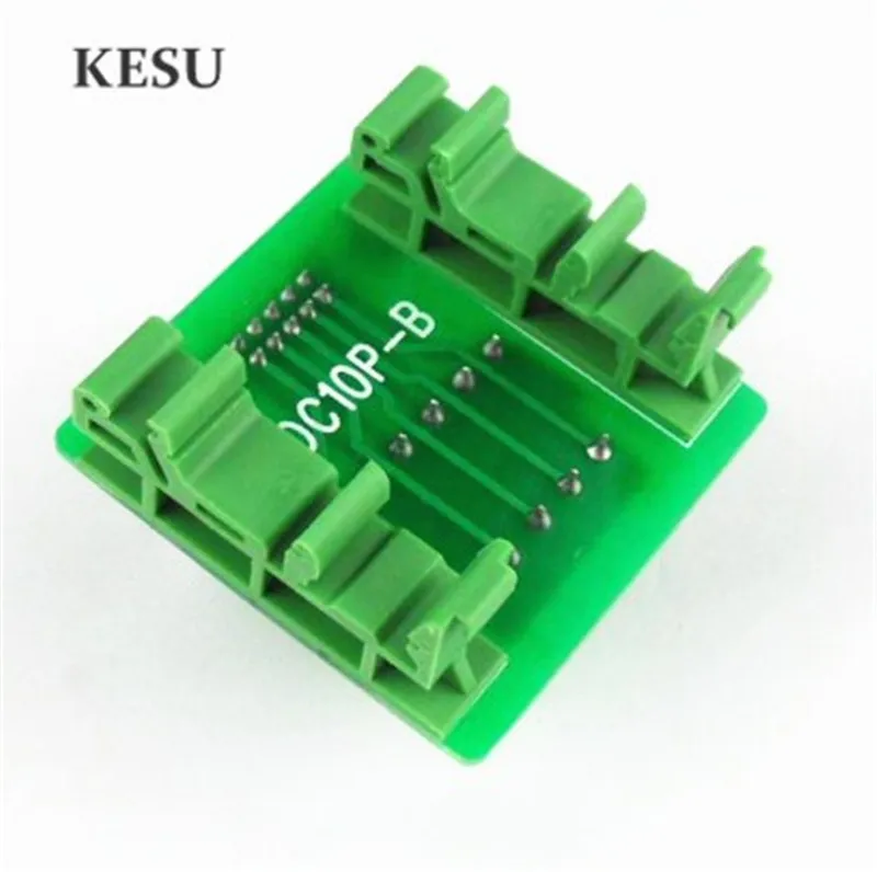 Imagem -03 - Idc 20pin Masculino Bloco Terminal Breakout Plc Terminais de Relé Din Trilho Montagem Adaptador Conector Idc20p