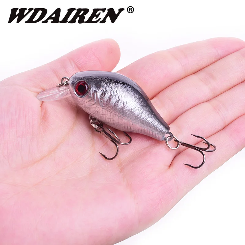 ​1pcs 5.5cm 8g Crankbaits Minnow Fishing Lure Wobblers Artificial Hard Bait For Pike Carp Bass Jerkbait Swimbait Pesca Tackle