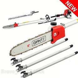 New Model 2 in 1 Pole Chain Saw ,pole Hedge Trimmer with 3pcsX80CM Extension as Bonus