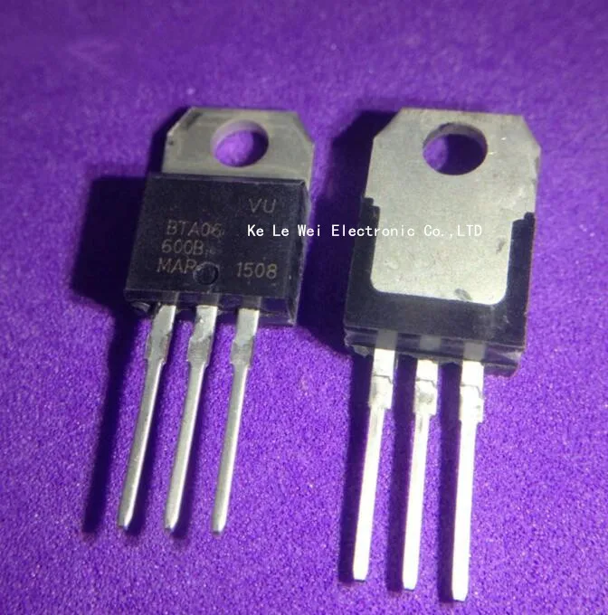 100pcs BTA06-600B 6A600V BTA06 BTA06-600B BTA06-600 