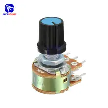 5 Pack Rotary Potentiometers 1K to 500K Ohm #4