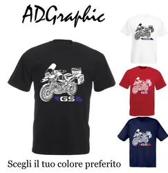 Men T Shirt Summer 100% Cotton Short Sleeve T-shirt R1150gs R 1150 Gs Adventure Adv Motorcycle Motorrad