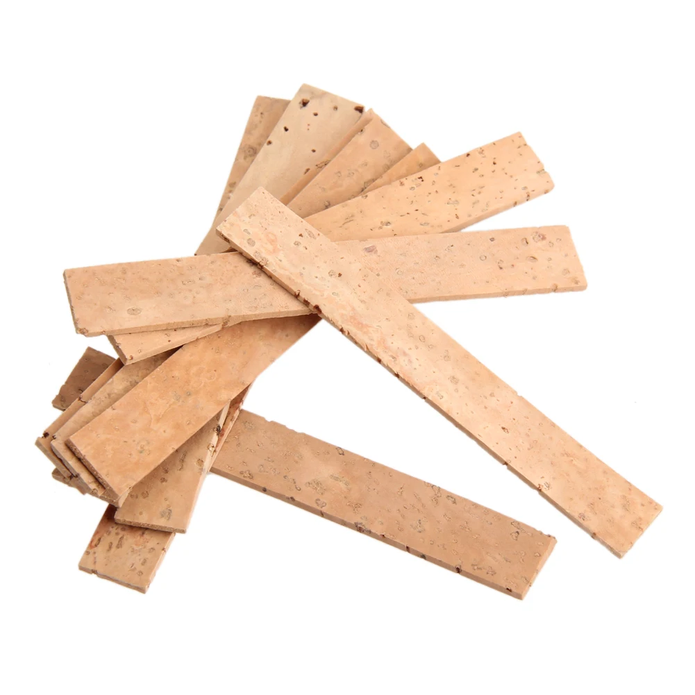 10Pcs/Lot Clarinet Cork 81 x 11 x 2 mm Bb Joint Corks Sheets for Saxophones Musical Instruments Accessories