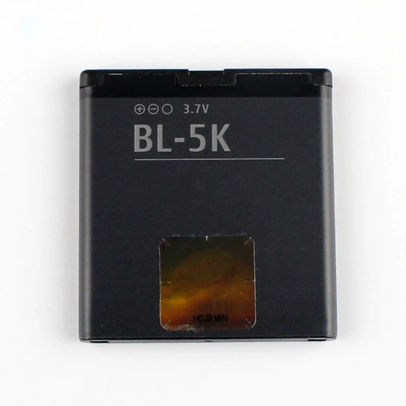 Original BL-5K phone battery for Nokia N85 N86 N87 8MP 701 X7 X7 00 C7 C7-00S Oro X7-00 2610S T7 BL5K 1200mAh