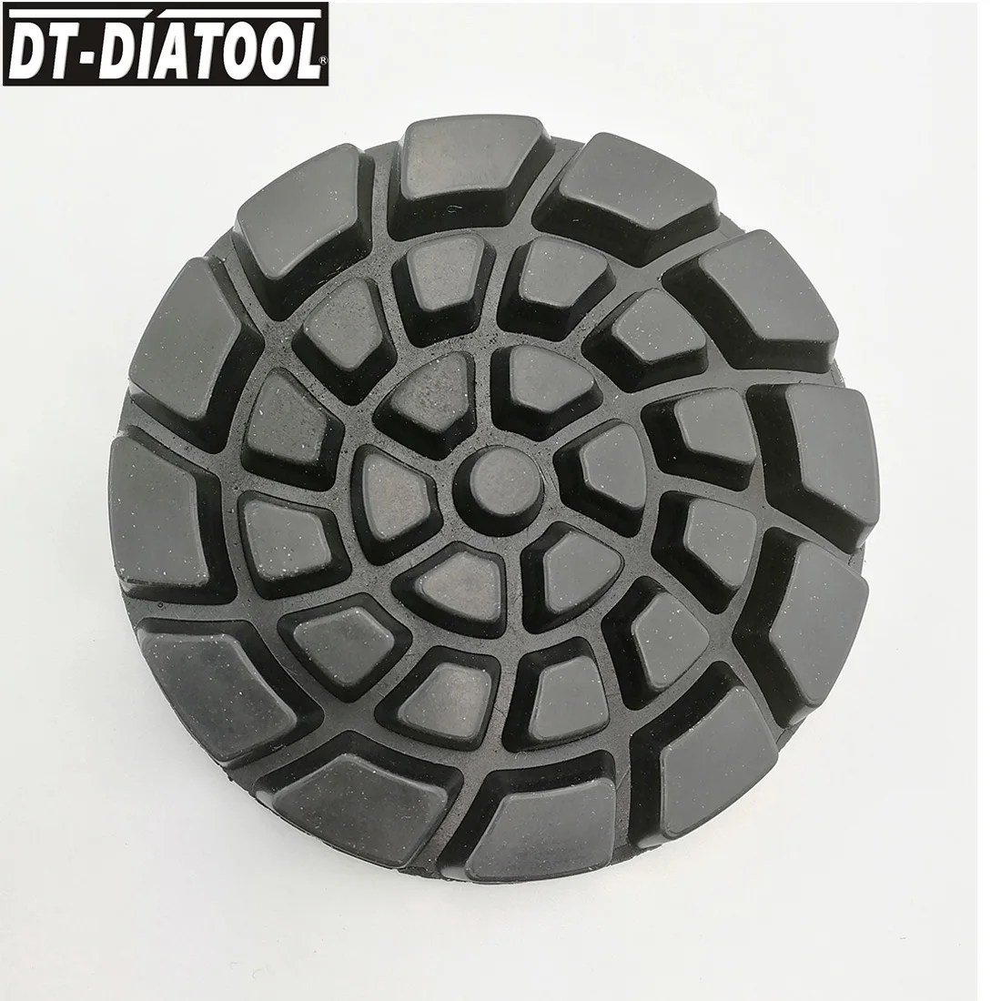 DT-DIATOOL 6pcs/set 4inchDia100mm Grit50 Diamond Concrete Polishing Pads Dry Floor Renew Resin Bond Sanding Discs