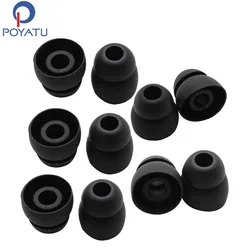 POYATU Replacement Silicone Ear Tips Buds For Powerbeats 2 Wireless Powerbeats3 Headset Sport Headphone Earbuds Eartips Earhook