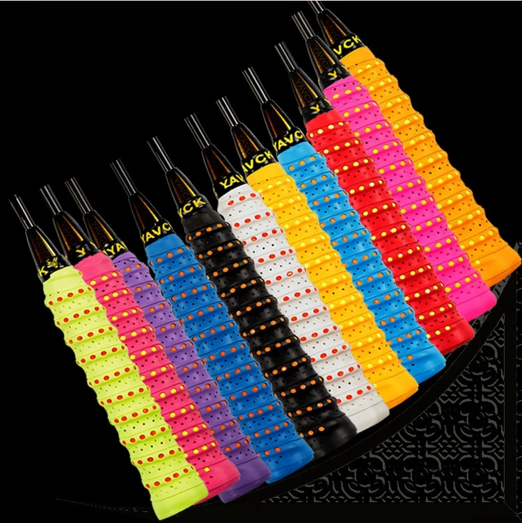 Anti-slip Tennis Over Badminton Grip Sport Schweißband Für Angelrute Squash padel Schläger Band Wicklungen Über Fahrrad Griff – Detail 10