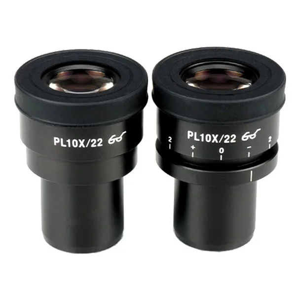 Free shipping--AmScope 10X Plan Eyepieces (One Focusable) for Microscopes (30mm)