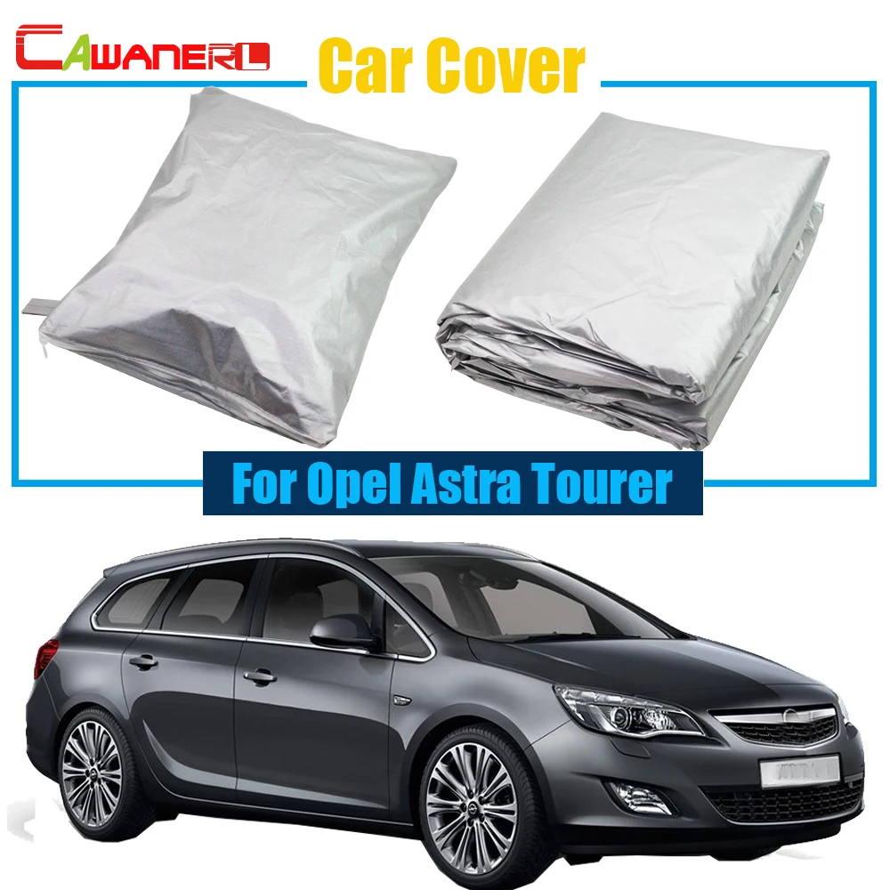 

Cawanerl Car Cover For Opel Astra Tourer Auto Outdoor Rain Snow Sun Preventing Protection Cover UV Anti Dust Proof