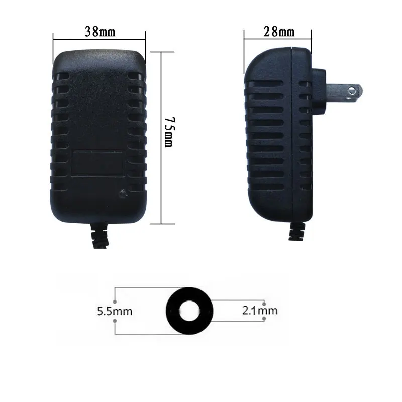 AC DC NETZTEIL ADAPTER LADEGERÄT 12V 1A 100-240V