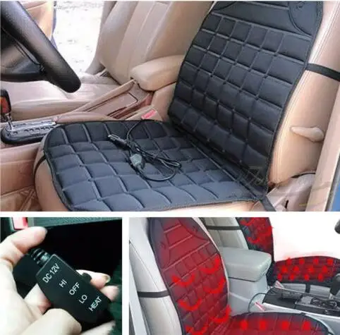 2year warranty 12v Car Heated Seat Cushion  warmer CoverHeat Heater Warmer Pad/cover-winter car heating pads cigarette lighter