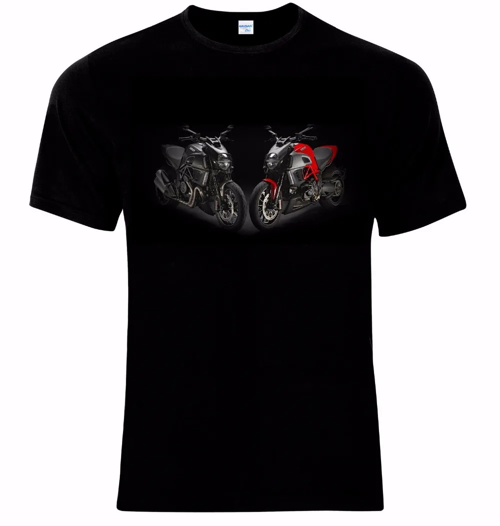 

2019 Summer Mans T Shirt Diavel Motorcycle Logo Bikes Superbike Men'S Printed T-Shirt All Sizes American Tee Shirt