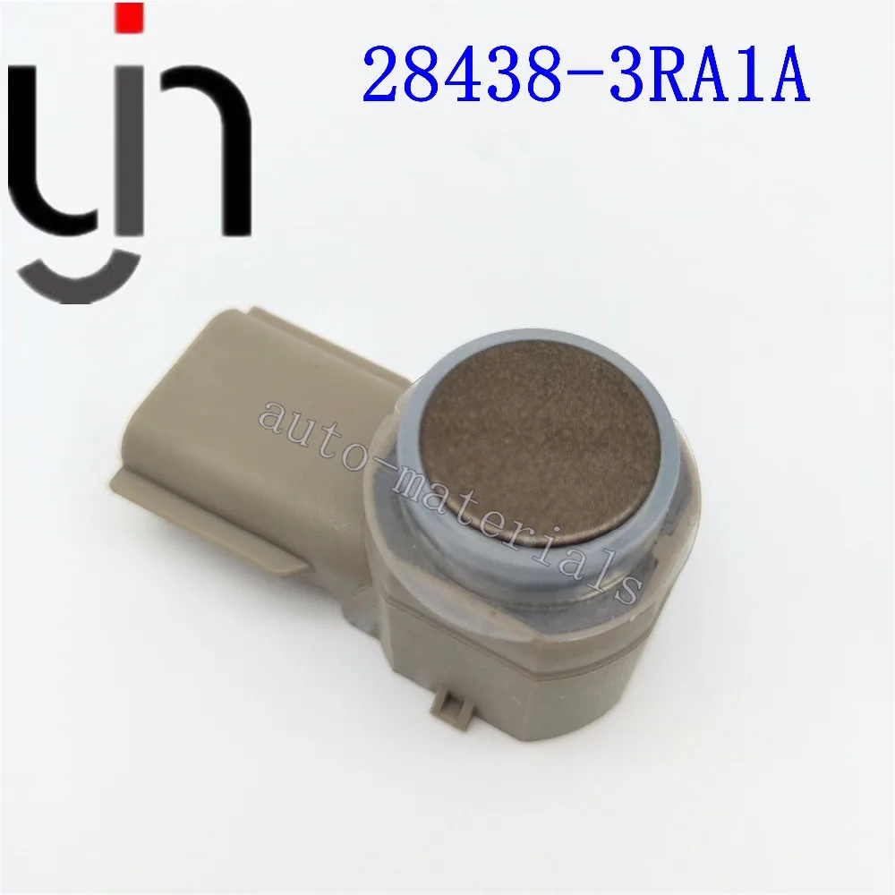 for 2013 Teana RC reversing radar PDC parking sensor 28438-3RA0A 28438-3RA1A car reversing radar brown white color