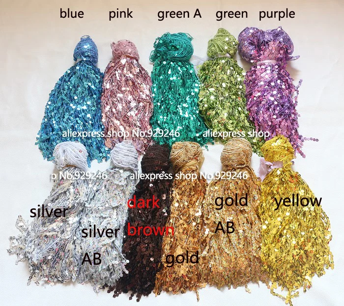 FREE SHIPPING 5 meters 30CM Width Stage Clothes Accessories polyester tassel fringe Sequins Trimming Lace For Belly Dance Dress