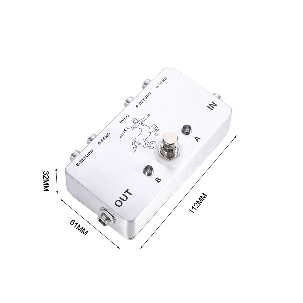 Good Enjoy Own Pedals Guitara AB Looper Effect Pedal Loop Switcher Box For Guitar Pedals Accessories