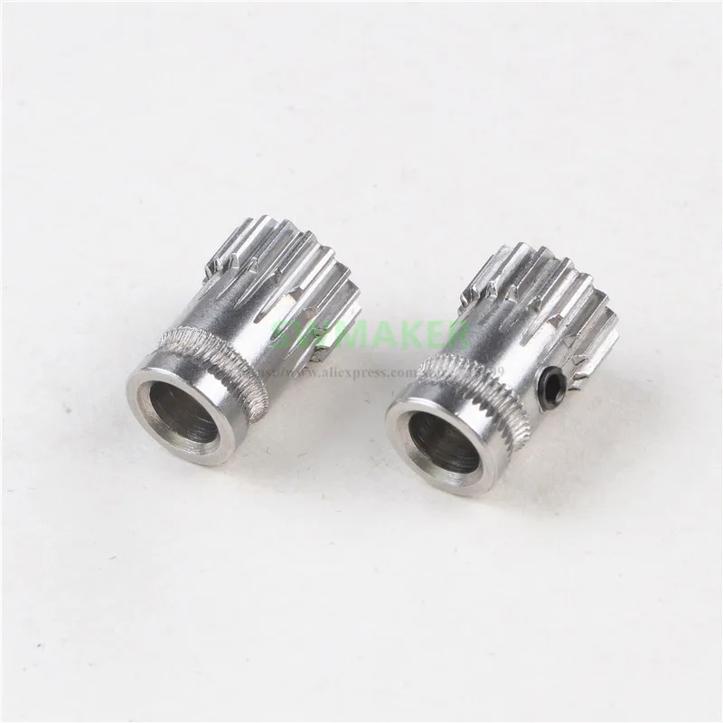 1pcs Bdtech / Prusa i3 MK3 Extruder Drive Wheel Gear 17 tooth  25 tooth Stainless Steel Bore 5mm/8mm 1.75 3.0mm 3D printer parts
