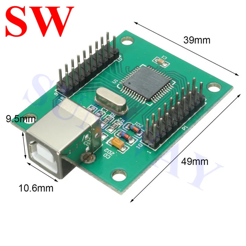 2 игрока ПК PS/3 2 в 1 аркадный на USB контроллер 2 игрока MAME мультикадная клавиатура кодировщик 2 игрока USB интерфейс