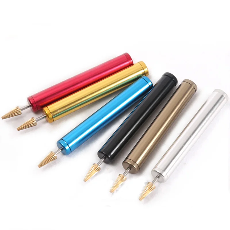 1Pcs DIY Leather Craft Edge Oil Treatment Tool Tip Roller Pen Wallet Edge Leather Oil Painting Accessories Tool