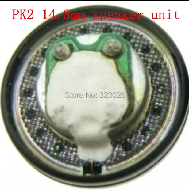 YUIN PK2 14.8MM disassemble DIY headphone ear speaker unit  Three-band equalizer(not original)  2pcs