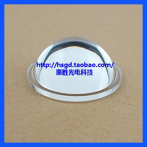 44 mM LED Lens 19 mm High Flat Convex Lens Glass Lens Projector LOGO Special Lens 10 pieces