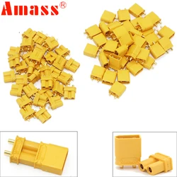 100pcs Amass XT30U XT30UPB Male Female Gold-plated Battery connector plug for RC Aircraft (50 Pair)