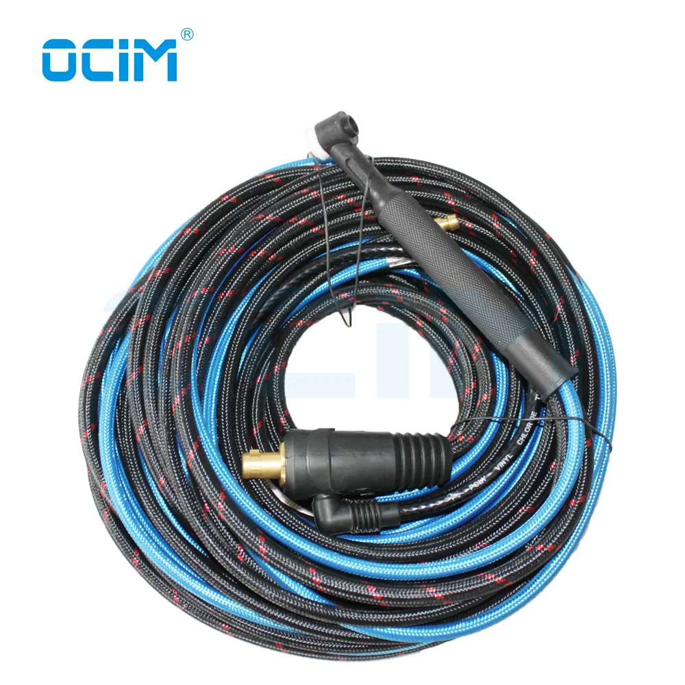 Imagem -06 - Água de Refrigeração Tig Soldagem Tocha Conector de 4m 3550 com Tampa do Cabo wp 20f Sr20f