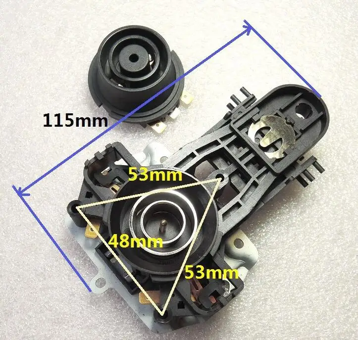 Electric Kettle Parts coupler temperature control switch long type with steam hole