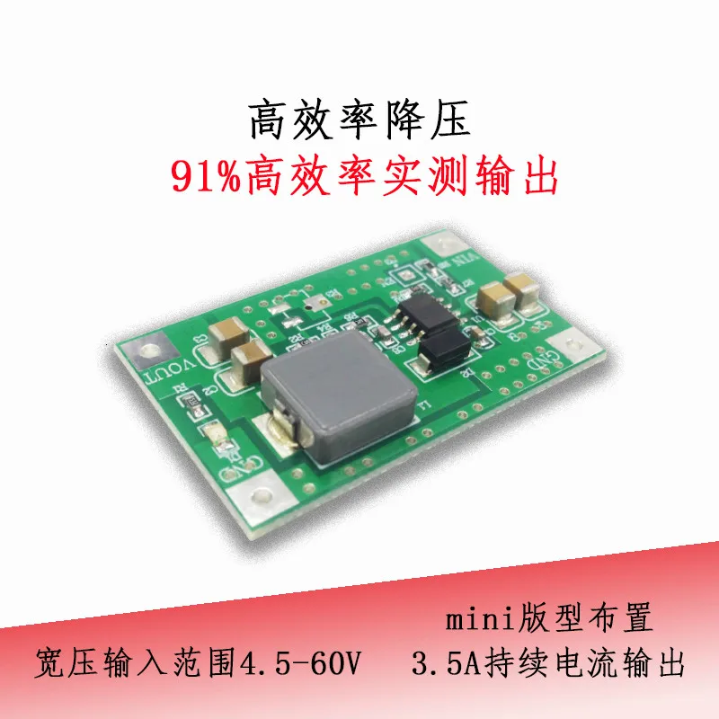 2pcs TPS54360 Module DC-DC Non-Isolated-Step-down Module 91% High Efficiency Measured Output