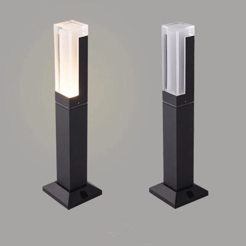 

Waterproof 10W COB LED Bollard light for Landscape Garden Yard Square Outdoor led lawn lamp 40cm/60cm/80cm High