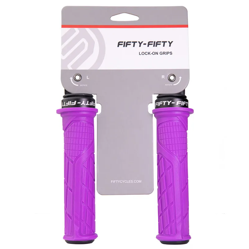 FIFTY-FIFTY MTB Fahrrad Griffe Anti-Skid Gummi Verbindung Bike Lenker Griffe Lock-on Mountainbike Griff bar Griffe – Detail 37