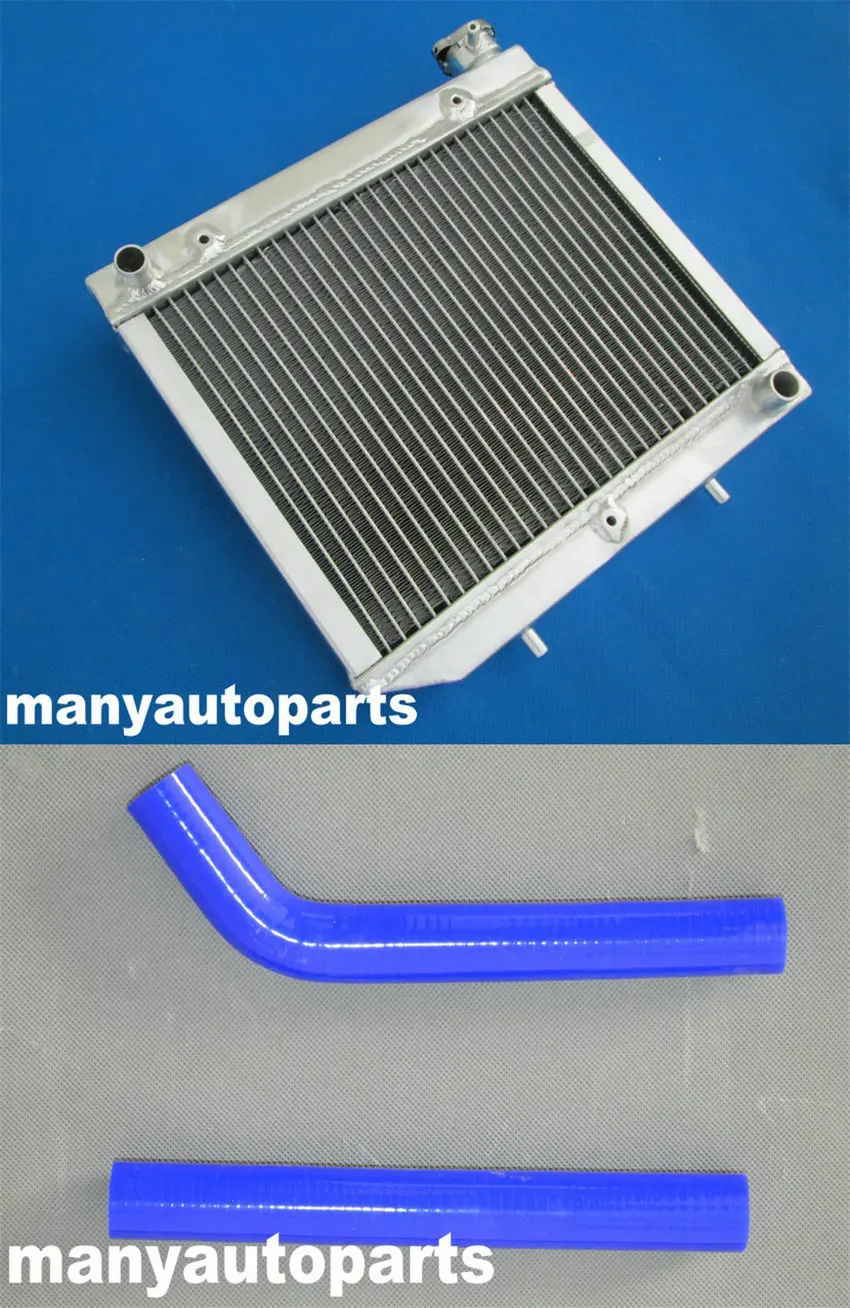 

GPI Aluminum Radiator + BLUE HOSE FOR ATV Honda TRX450 TRX450R TRX 450R 2004 2005 04 05