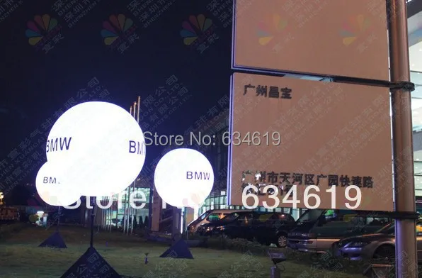 Gas Inflatable Glow Balloon, Led Lighting Balloon For Restaurant, Stage Glow Balloons